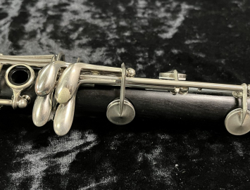 Photo Overhauled Grenadilla Wood Buffet E11 'Made in Germany' Clarinet - Serial # 256225